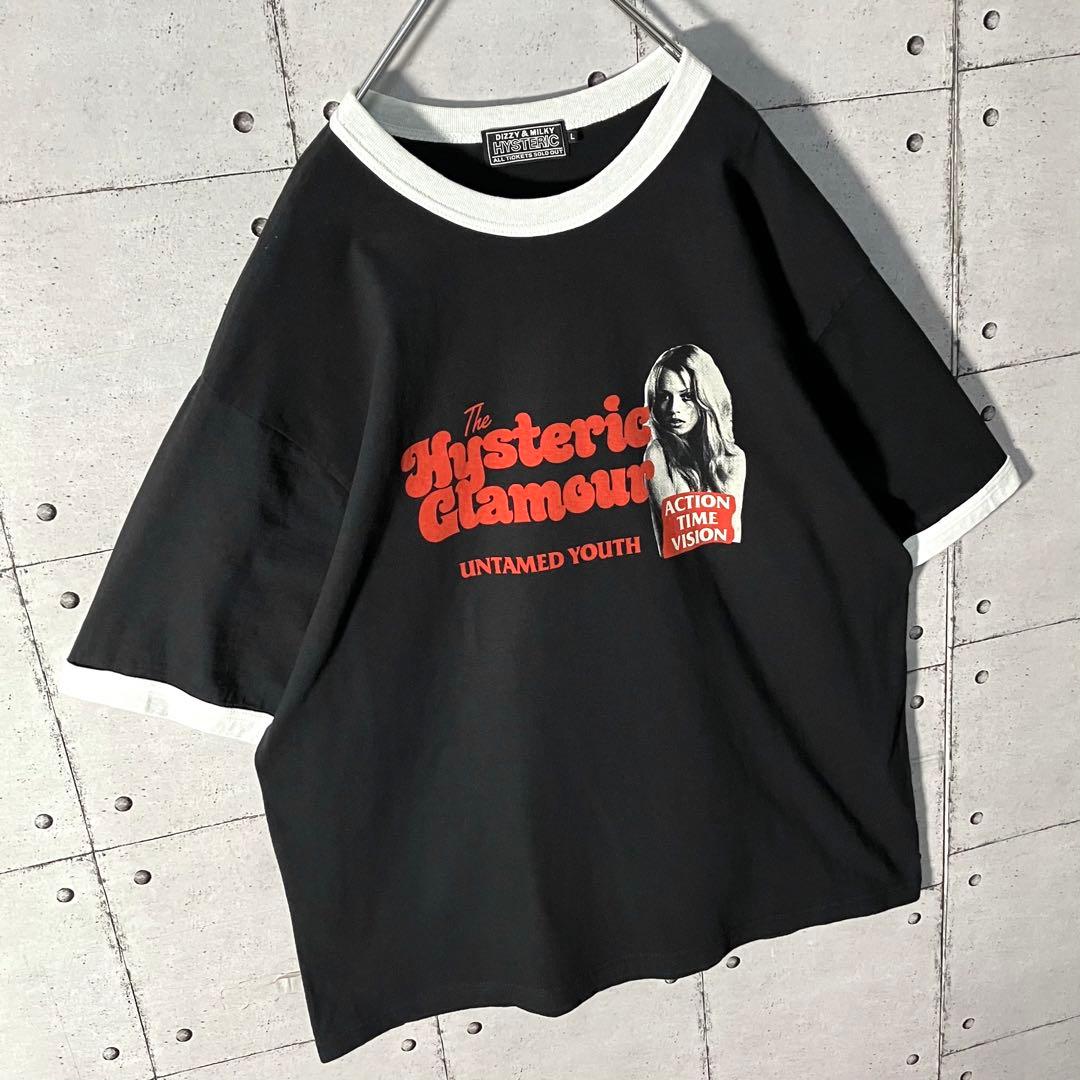 即完売】ヒステリックグラマー☆ヒスガールフォトグラフリンガーT