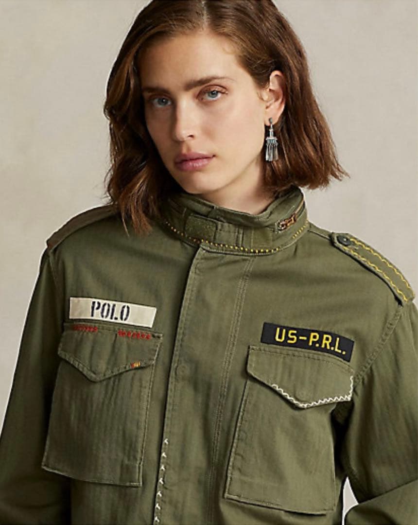 新品♡ラルフローレン♡ボクシーフィット　デストロイドヘムジャケット　桐谷美玲