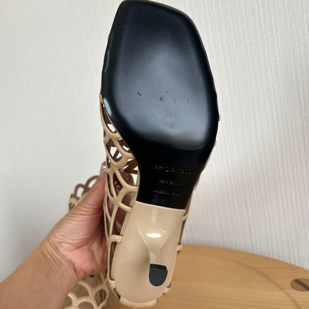 定価198000円 【Sergio Rossi】sr Mermaidサンダル37 - メルカリ