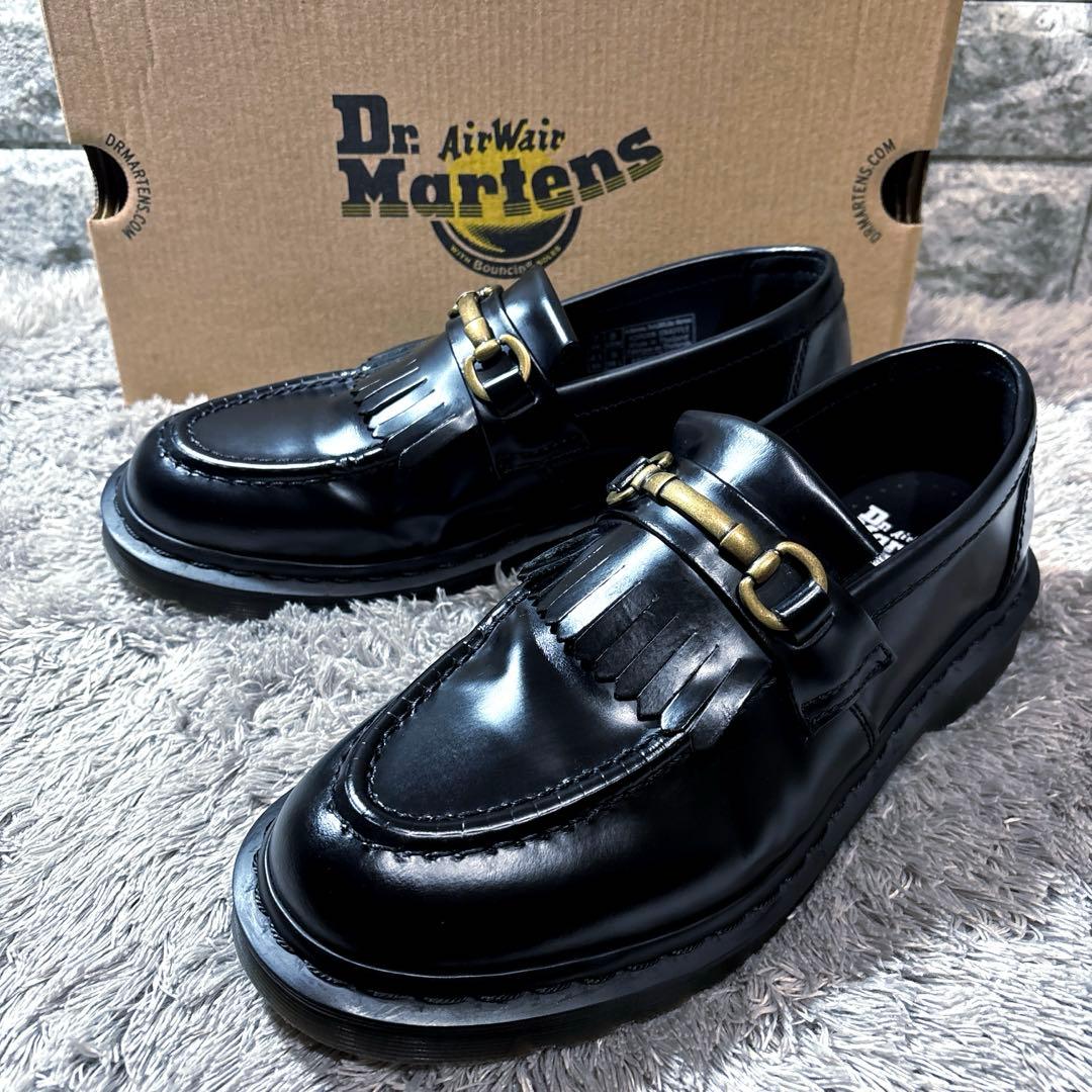 極美品❣️ドクターマーチン エイドリアン スナッフル ローファー フリンジ 箱付属 ADRIAN スナッフル ローファー
