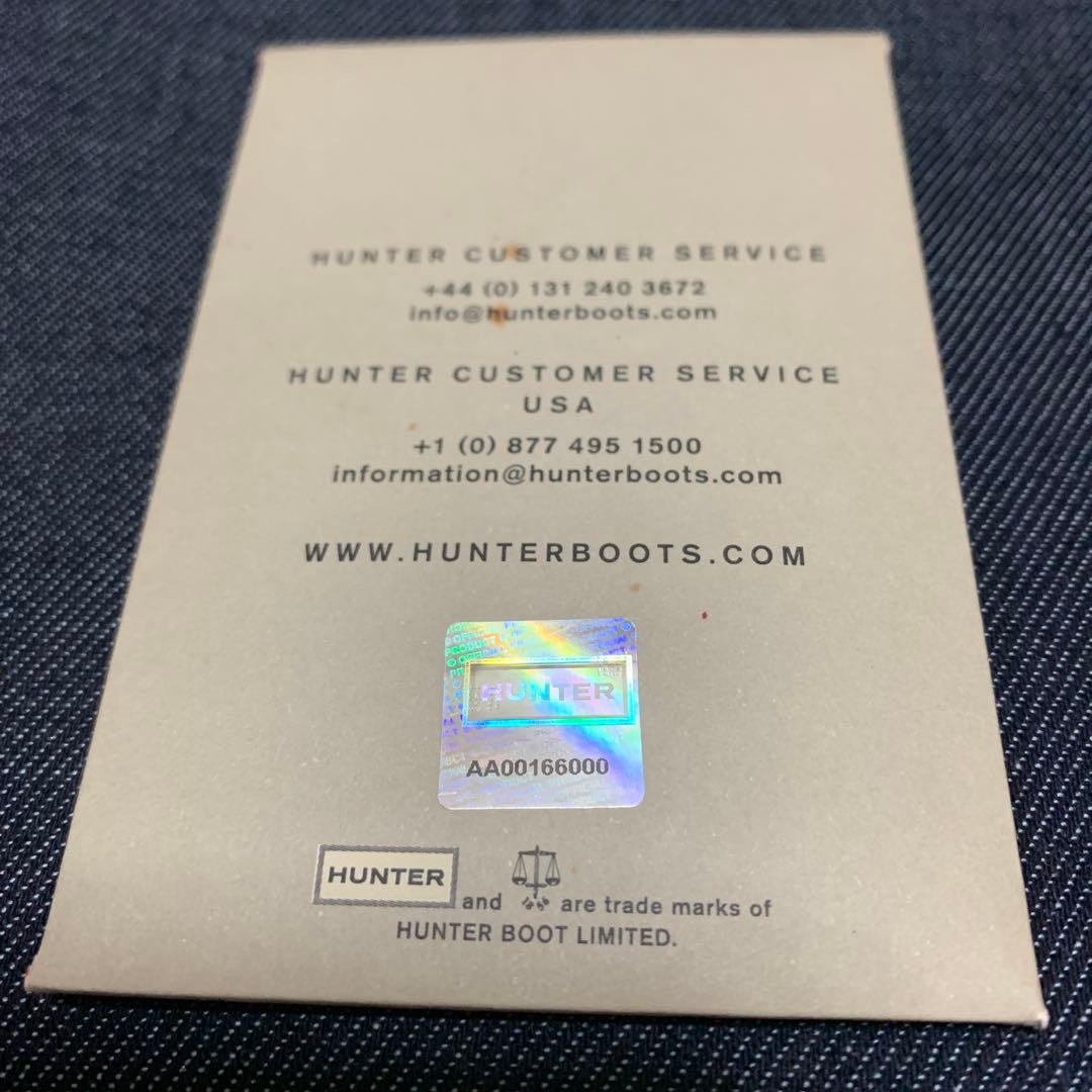 ◆HUNTER◆26~26.5cm⚫︎EU40/41⚫︎ブラック長靴【未使用品】