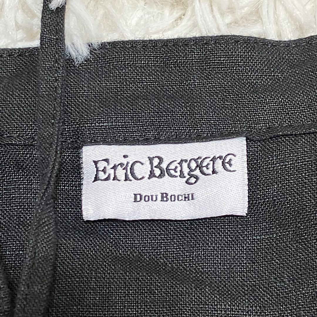 新品 ドゥボキ エリック ベルジェール スキッパーワンピース ベルト 黒