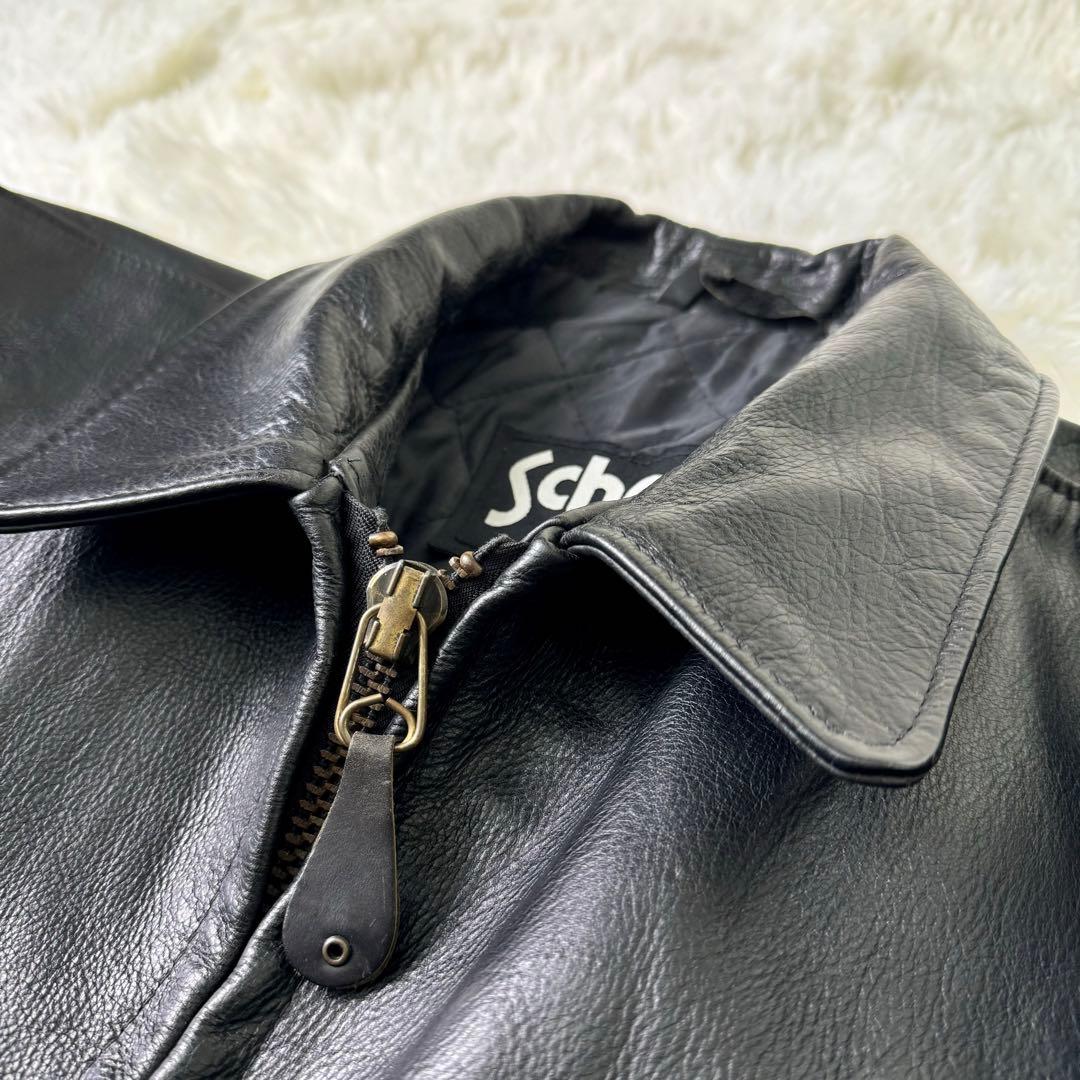 希少】美品 Schott 637 レザージャケット Dポケット 38 - メルカリ