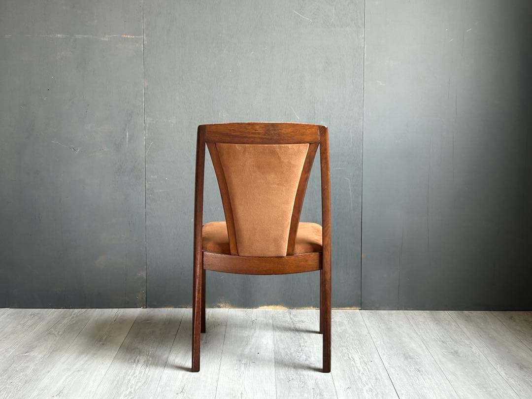 希少 ミッドセンチュリー スウェードスタイル 無垢材 ヴィンテージ