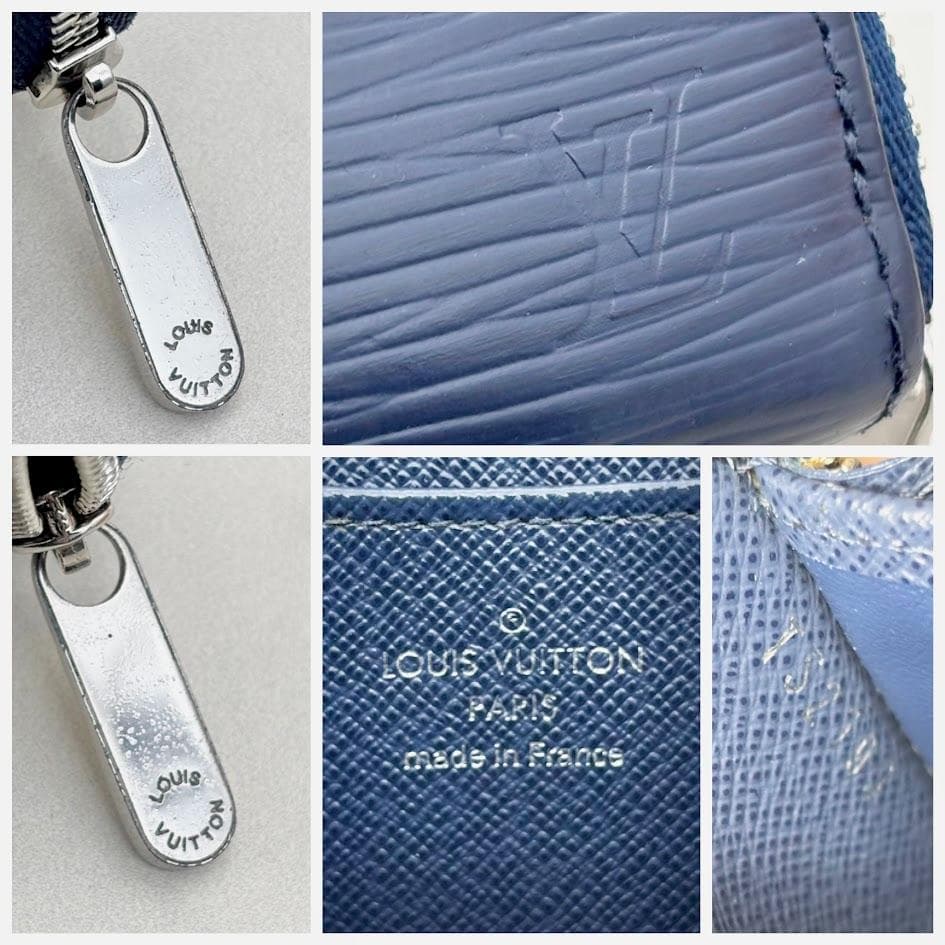 極美品】ルイヴィトン エピ ジッピーコインパース ネイビー - メルカリ