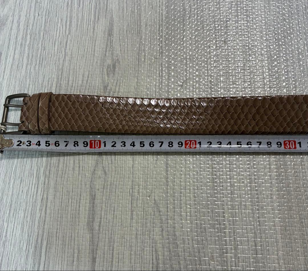 ブルネロクチネリ ベルト クロコダイル ワニ革