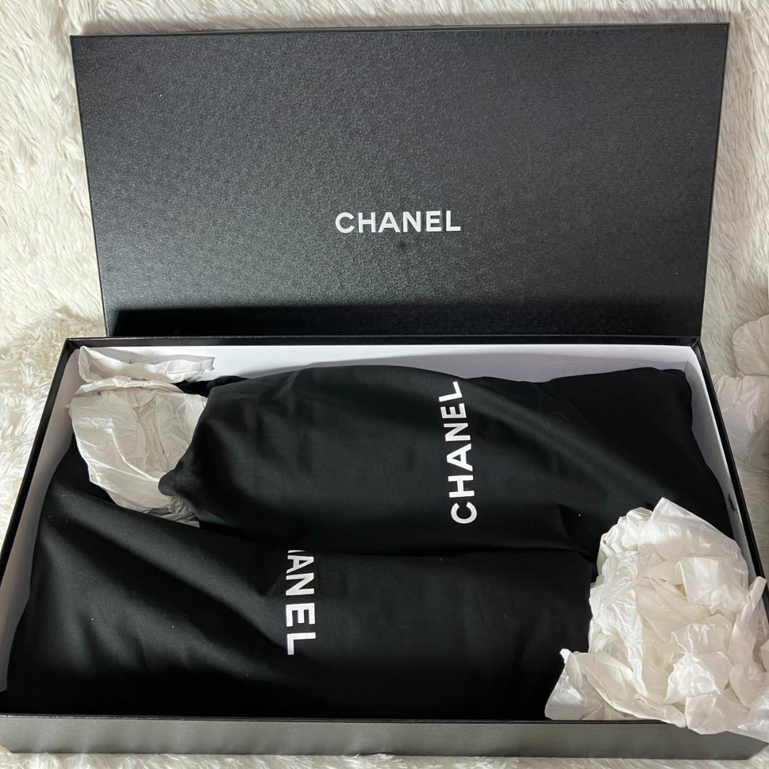 CHANEL シャネル ターンロック ココマーク ロングブーツ G31202 - メルカリ