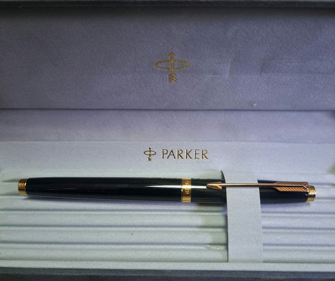 Parker 万年筆 14金 万年筆 ペン先14K フランス製 金 ゴールド（2021/06/09買取） - PARKER