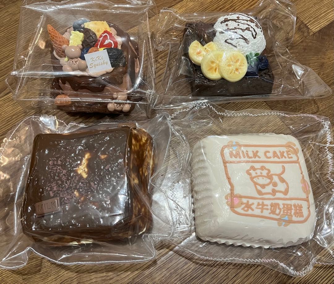 kikisquishy スクイーズ 牛ケーキ XL 他まとめ売り ら*ら様 スクイーズまとめ売り kikisquishy 牛ケーキXL - メルカリ