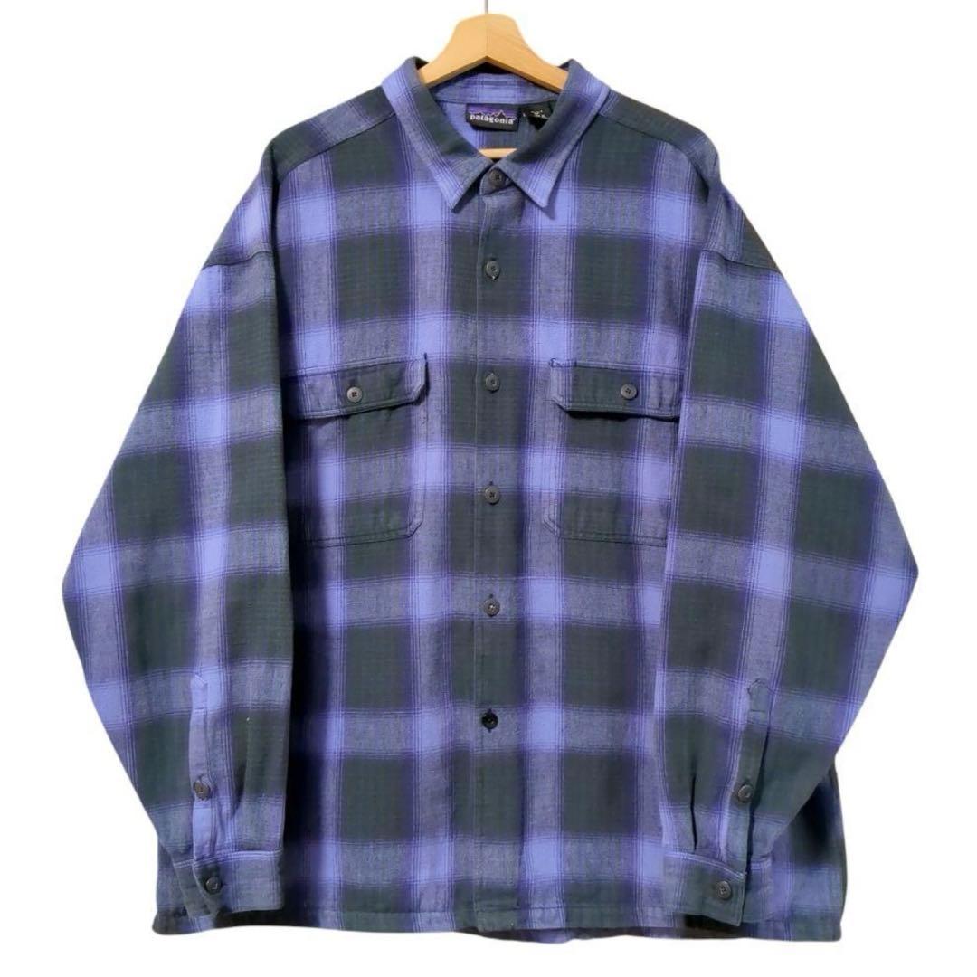 パタゴニア オンブレ ヘビーフランネルシャツ ポルトガル製 L パタゴニア オンブレ ヘビーフランネルシャツ ポルトガル製 L - メルカリ