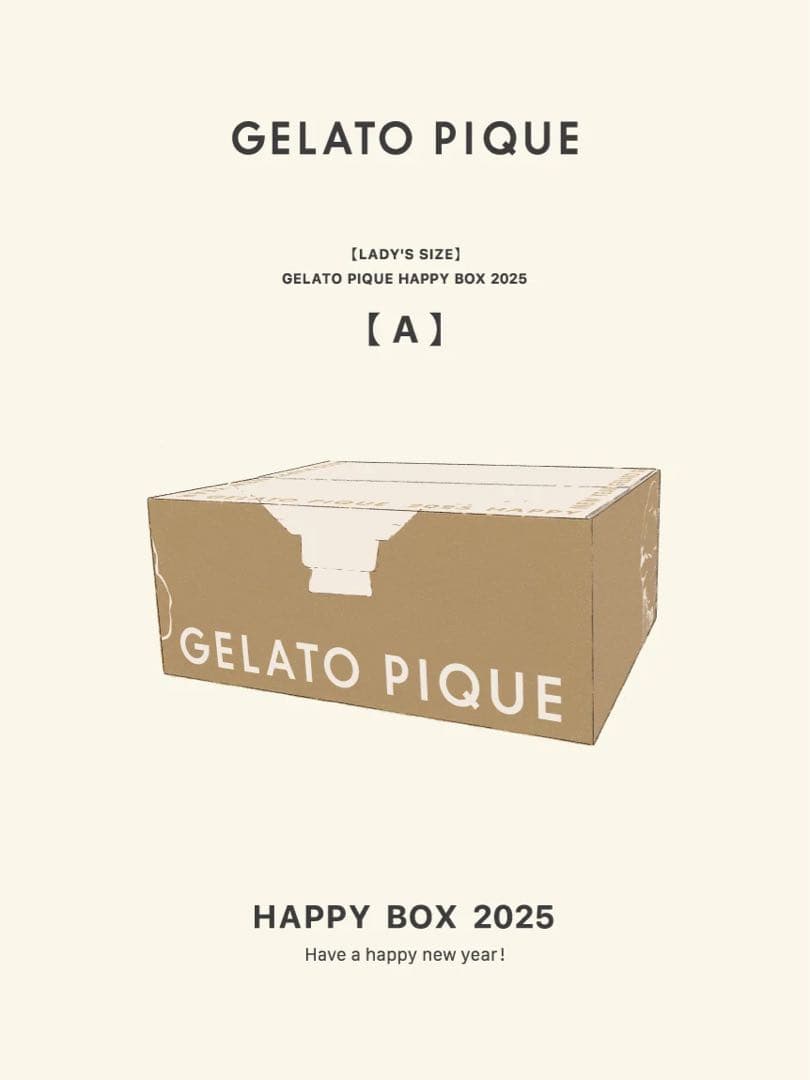 h*k様 【新品／抜けなし】ジェラートピケ2025 HAPPYBOX【A】 GELATO PIQUE(ジェラートピケ) 福袋開封 HAPPY BOX 2025] ピンクの