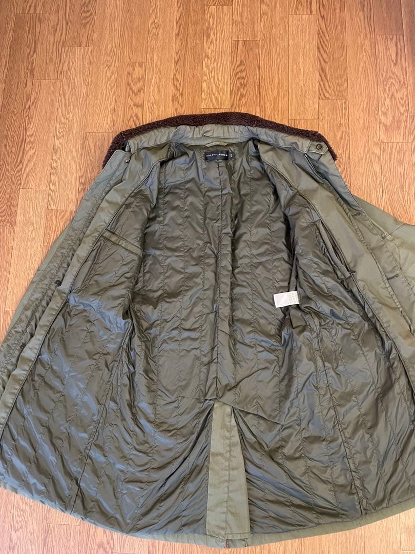 ボア着脱可 定価約11万円 ラルフローレン ブラックレーベル ミリタリー