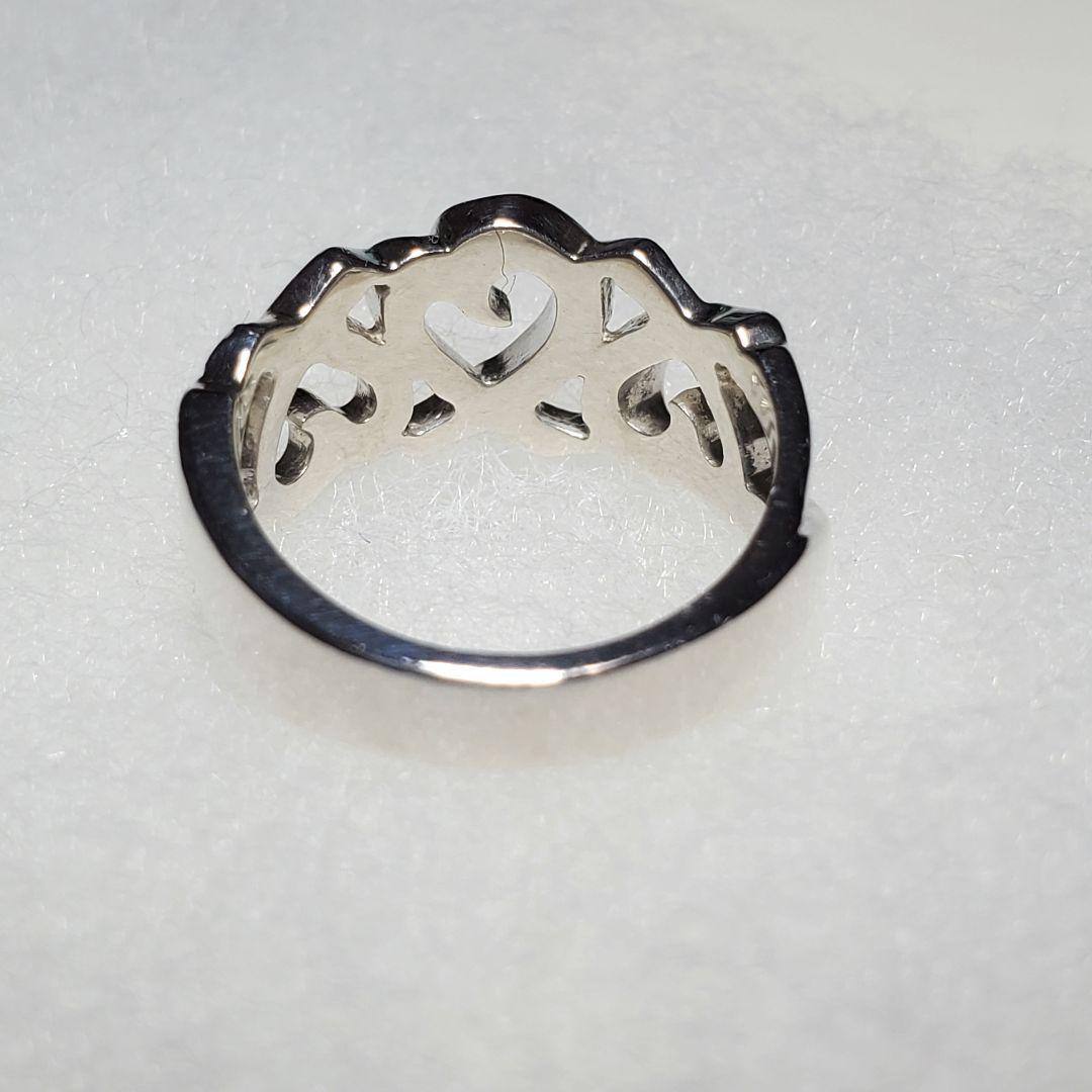 6.5号箱・巾着つき】 ティファニー トリプルラビングハート - メルカリ