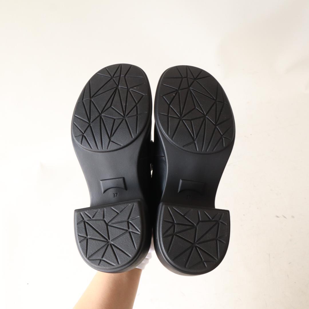 【極美品】カンペール THELMA テルマ 厚底ローファー黒 37 23.5cm