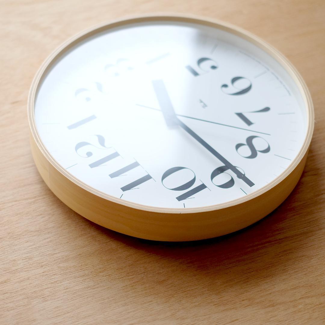リキクロック 電波時計 大 30.5cm / Riki Clock RC 渡辺力