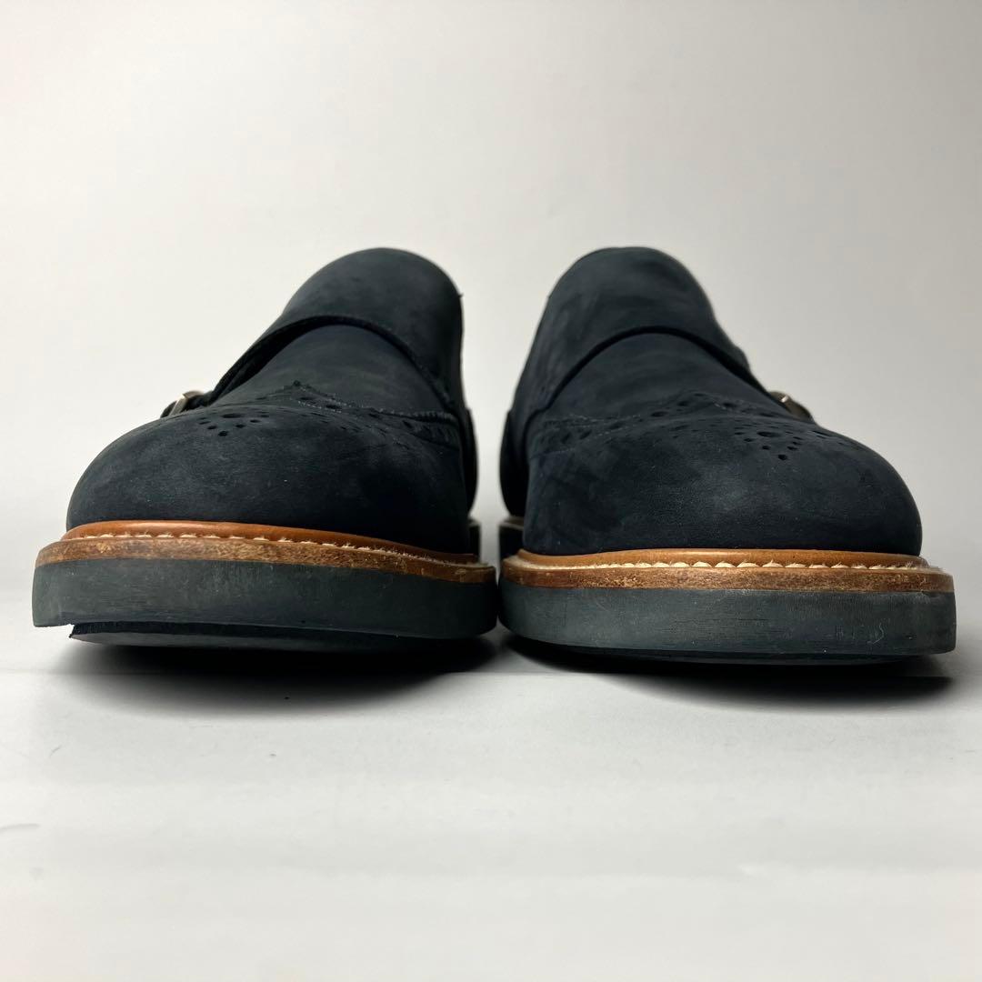 良品】Salvatore Ferragamo ダブルモンク ドレスシューズ 9 - メルカリ