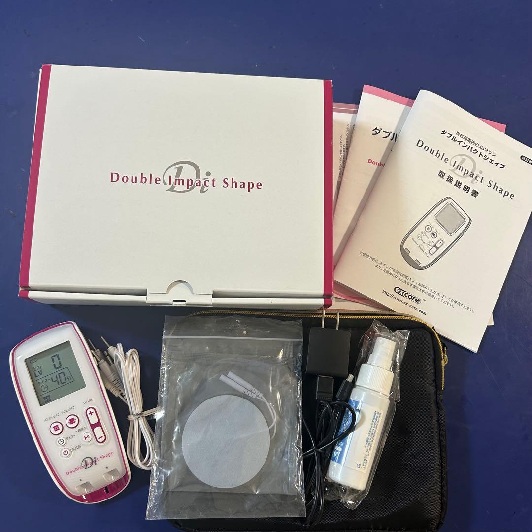 【セール50000→45000】ダブルインパクトシェイプ　EMSマシン Amazon.co.jp: ダブルインパクトシェイプ EMS 複合高周波 ダイエット