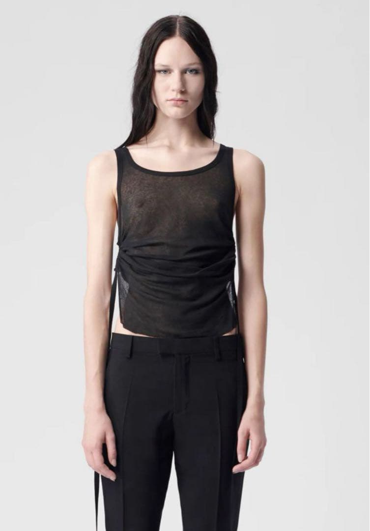 アンドゥムルメステール リブギャザータンクトップ 新品未使用 - メルカリ