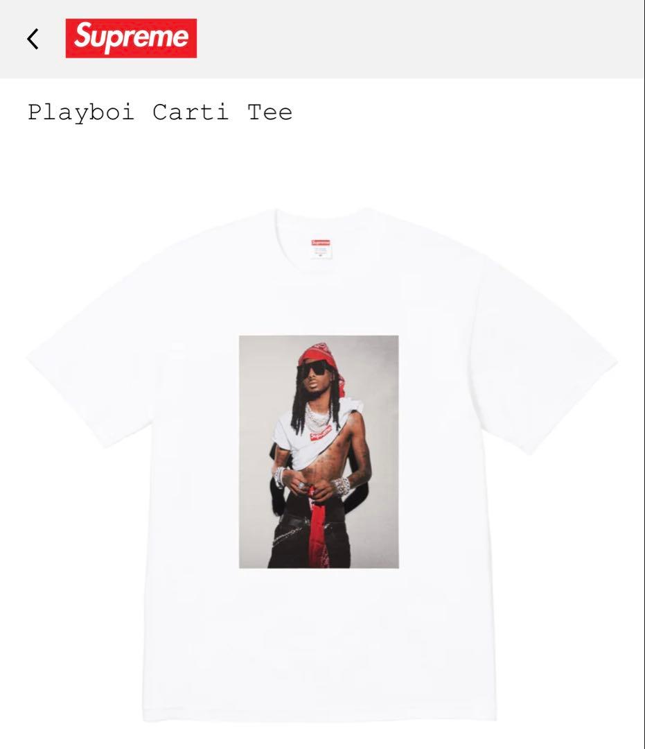 Supreme®︎ 25fw Playboi Carti Tee 新品 サイズL - メルカリ