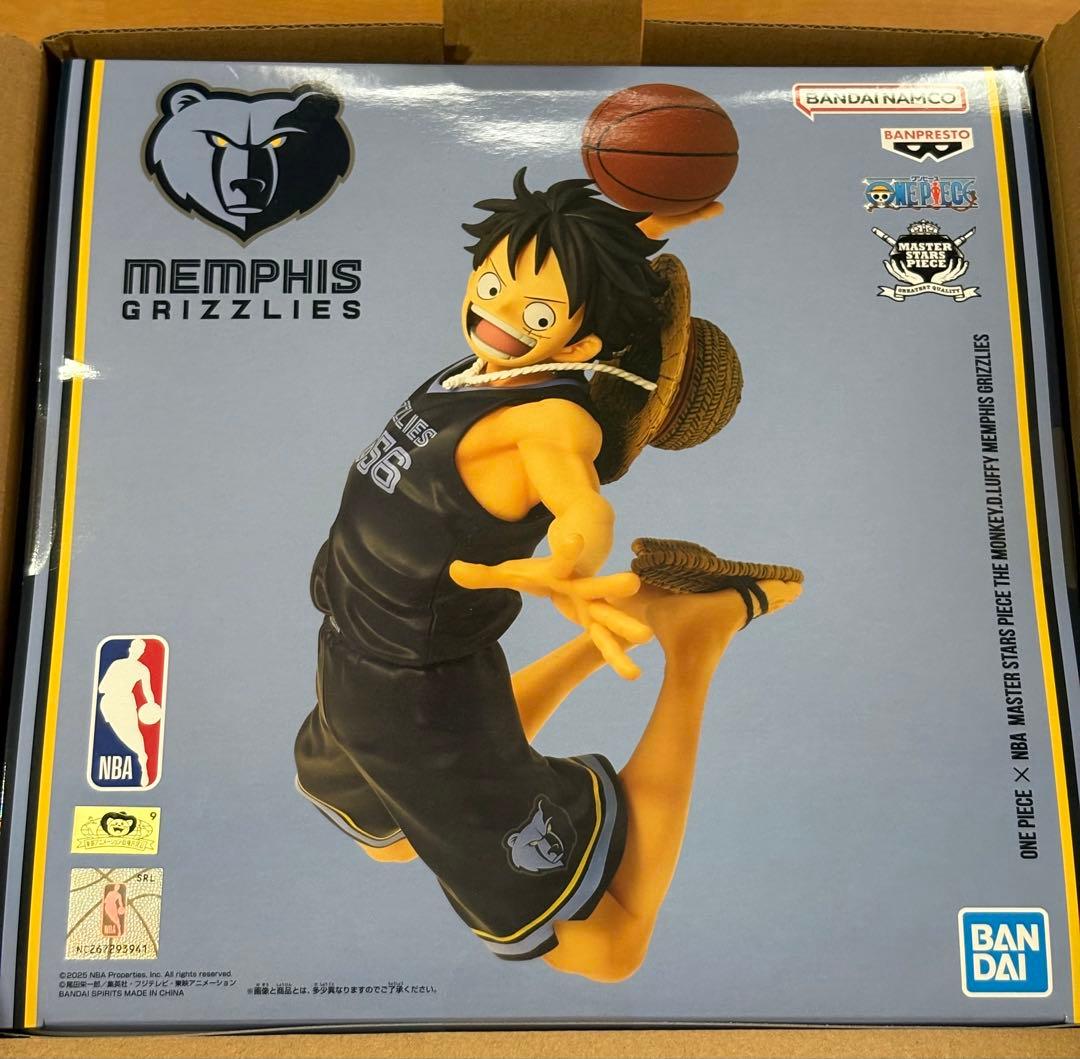 ワンピース × NBA ルフィ フィギュア 6種コンプセット ベースショップ