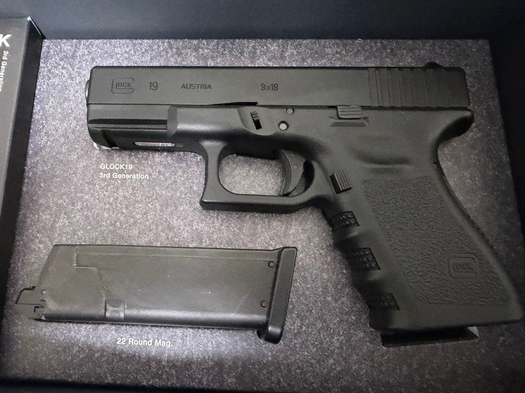 GLOCK 19 3rd Generation ガスガン　マルイ製オモチャ 東京マルイ ガスガン グロック19 サードジェネレーション ガスブロー