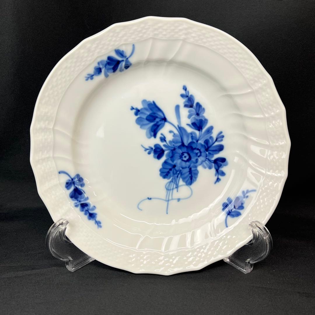 ロイヤルコペンハーゲン　ブルーフラワー　カーブ　20.5cm　プレート　2枚