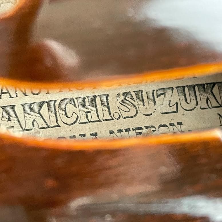 超希少□鈴木政吉 バイオリン□No.35 コインラベル 4/4 1920年代