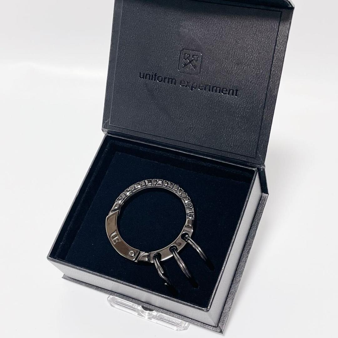 ユニフォームエクスペリメント サークルジルコニアカラビナ ブラック