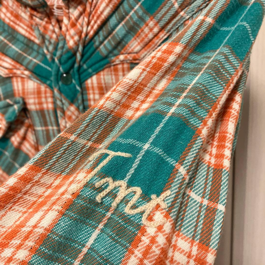 TMTダブルガーゼチェックシャツ チェックシャツ ネルシャツ - メルカリ