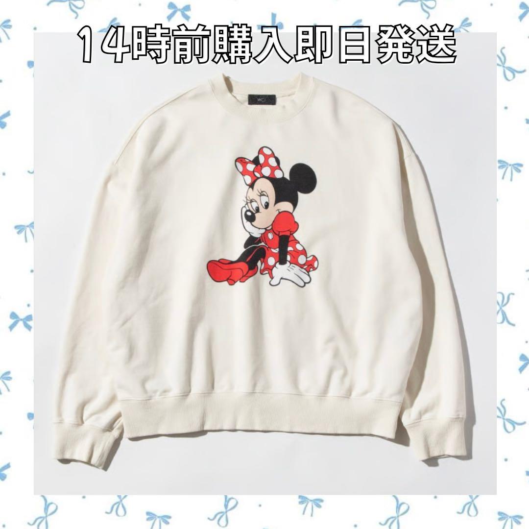 WCJ ミニー スウェット パーカー ホワイト ディズニー 若槻千夏 - メルカリ