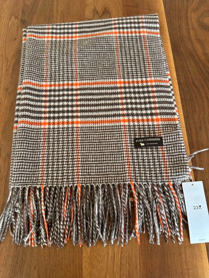 週末お値下げ　新品未使用　23区カシミヤ100% マフラー 楽天市場】＼SS期間中クーポンで10％OFF／ カシミヤ マフラー カシミヤ