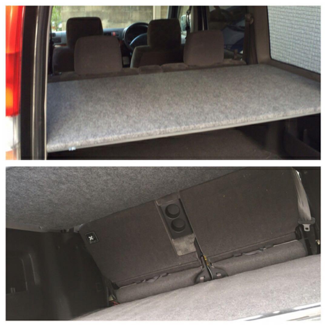 ハンドメイド ホンダバモス キャンプ リアスペース有効活用 - メルカリ