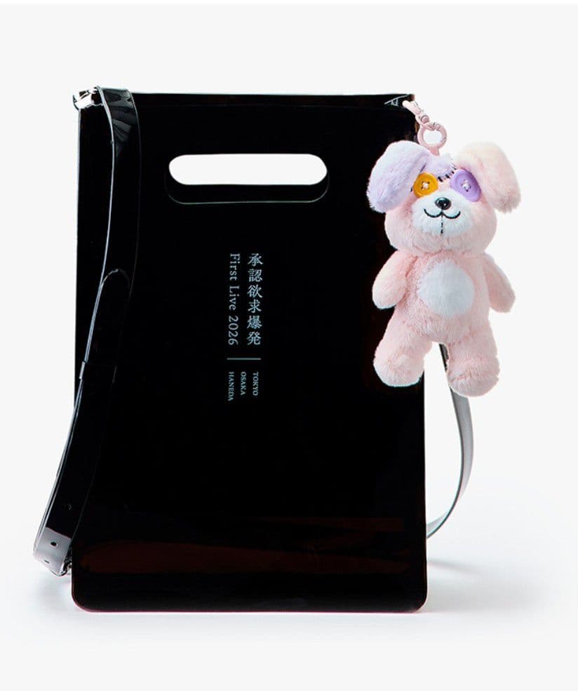 tuki. 武道館 nana-nanaコラボバッグ ランダムぬいぐるみチャーム付