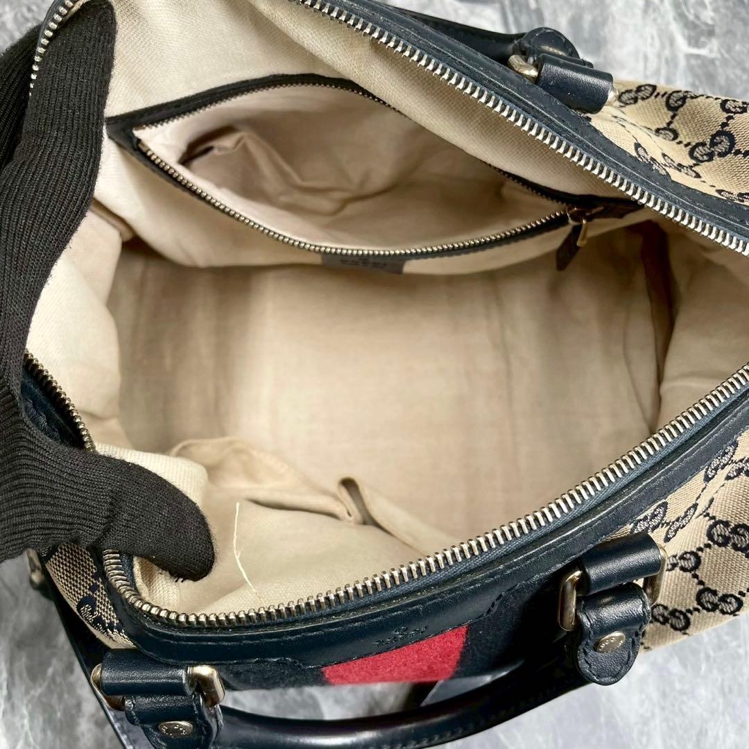 ✨️美品✨GUCCI ボストンバッグ ショルダー 2way シェリーライン ᏩᏩ