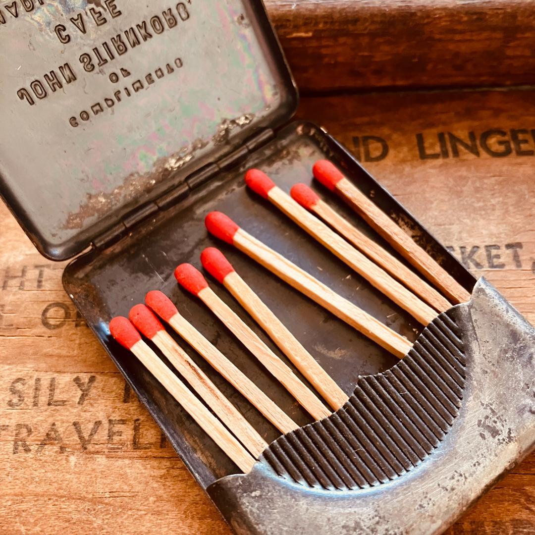 US vintage☆マッチケース／ノベルティ／アメリカ／Match Safe - メルカリ