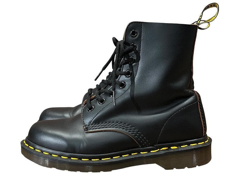 希少 英国製 完全復刻モデル ドクターマーチン 茶芯 8ホール ブーツ