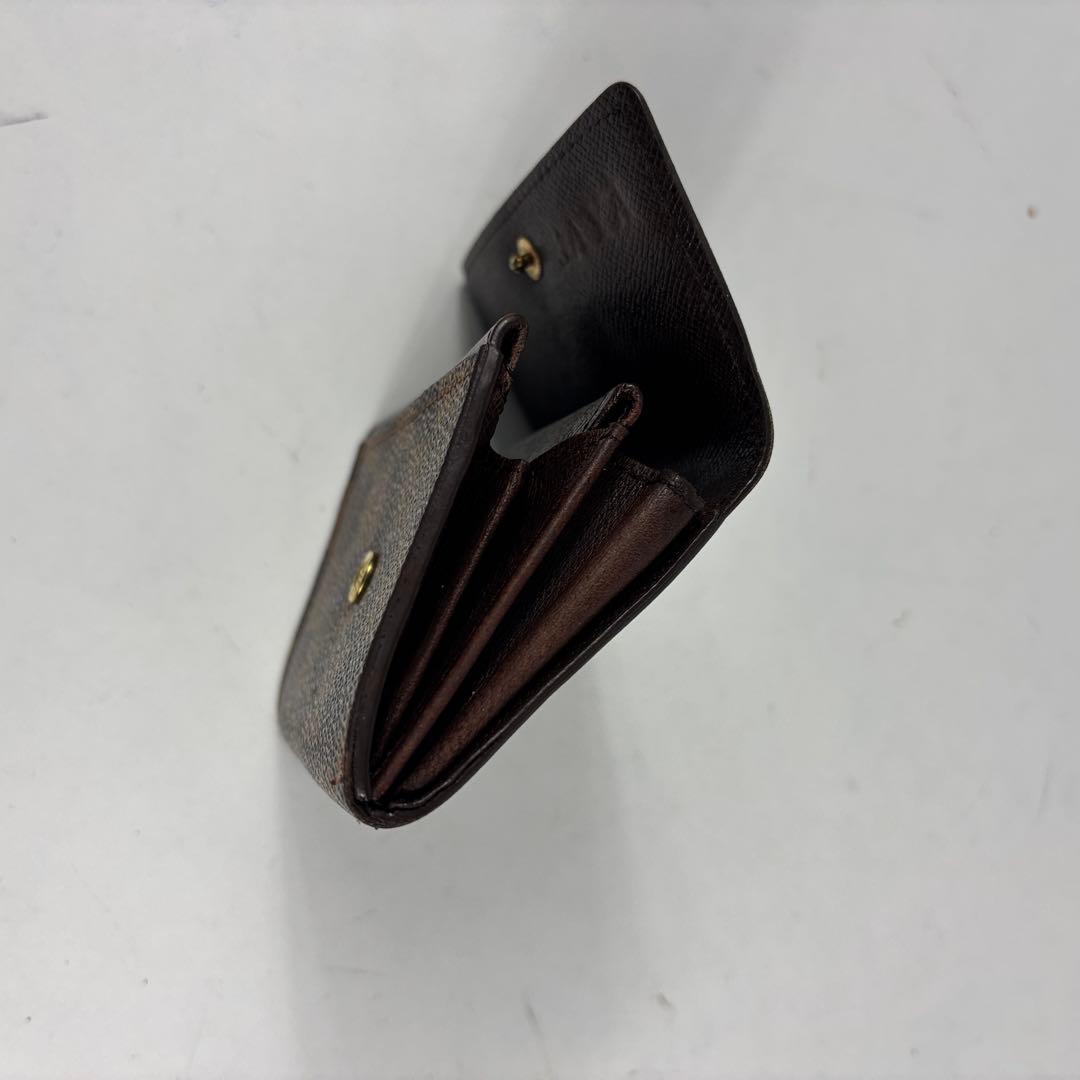 ルイ・ヴィトン コインケース ポルト モネ プラ N61930 ダミエ エベヌ