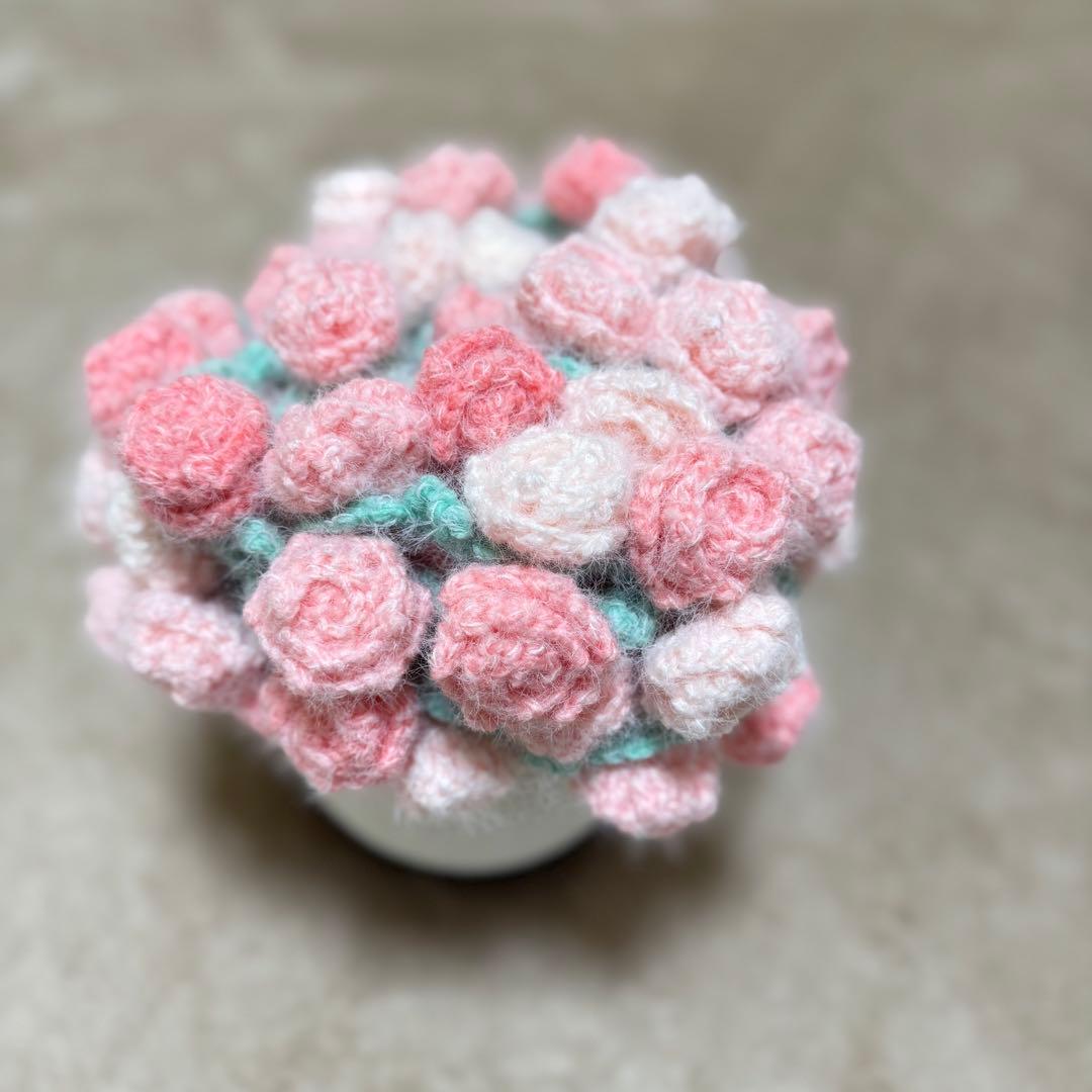 バラ 花束ブランケット フラワーブーケ グラデーション さくらピンク