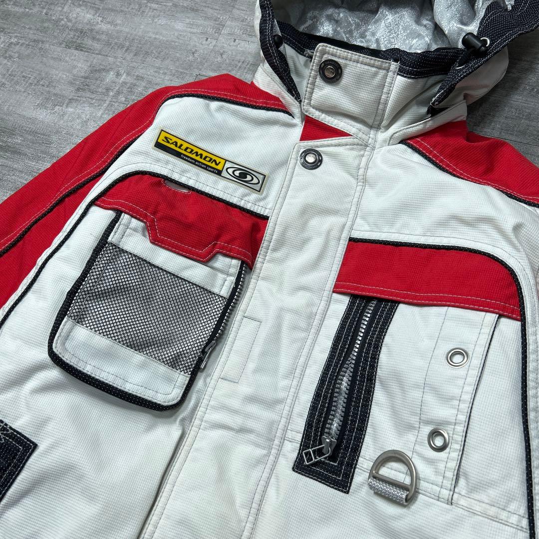 Y2K 90s 00s old salomon サロモン スキージャケット - メルカリ