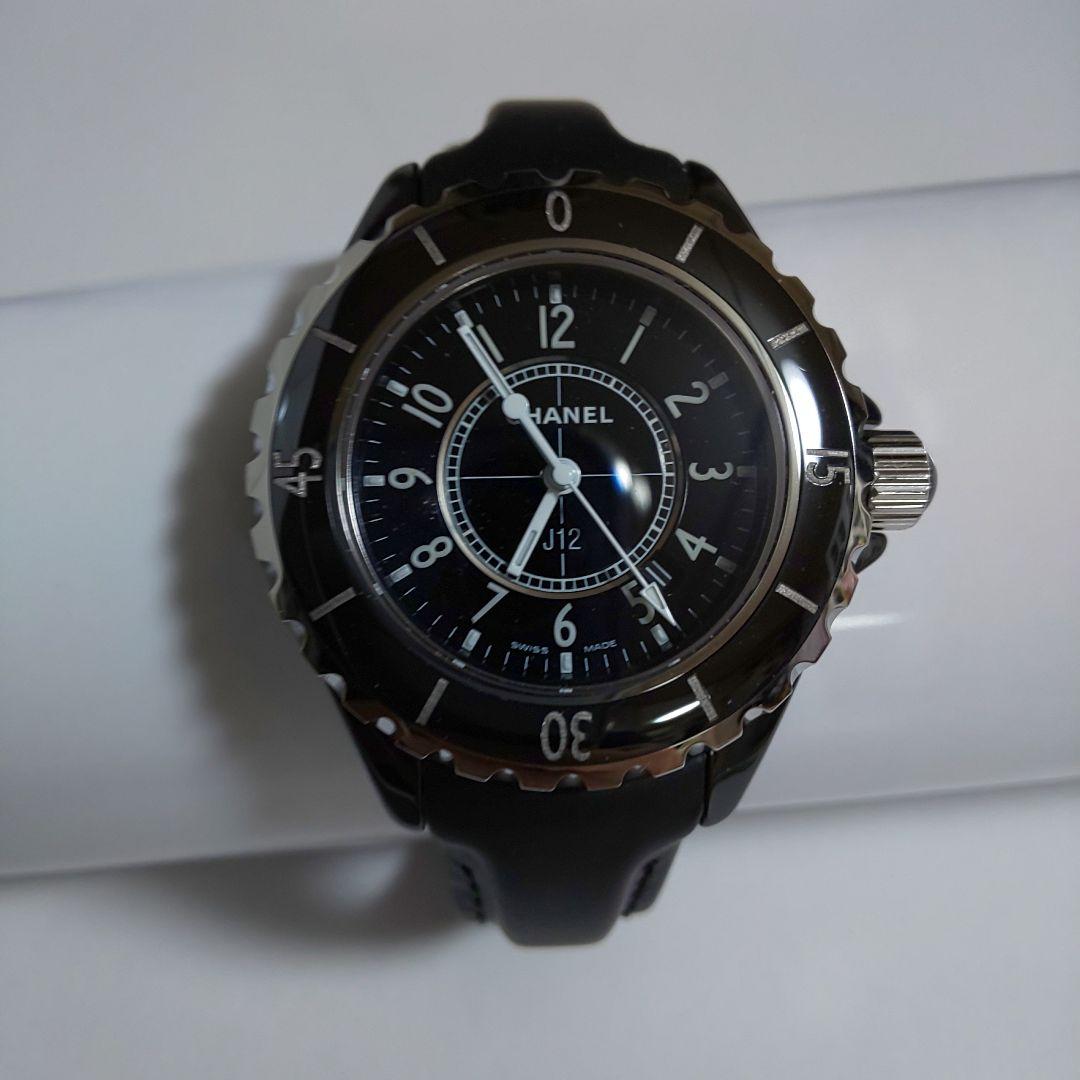 激レア】CHANEL シャネル J12 レザーベルト 革ベルト 33mm - メルカリ