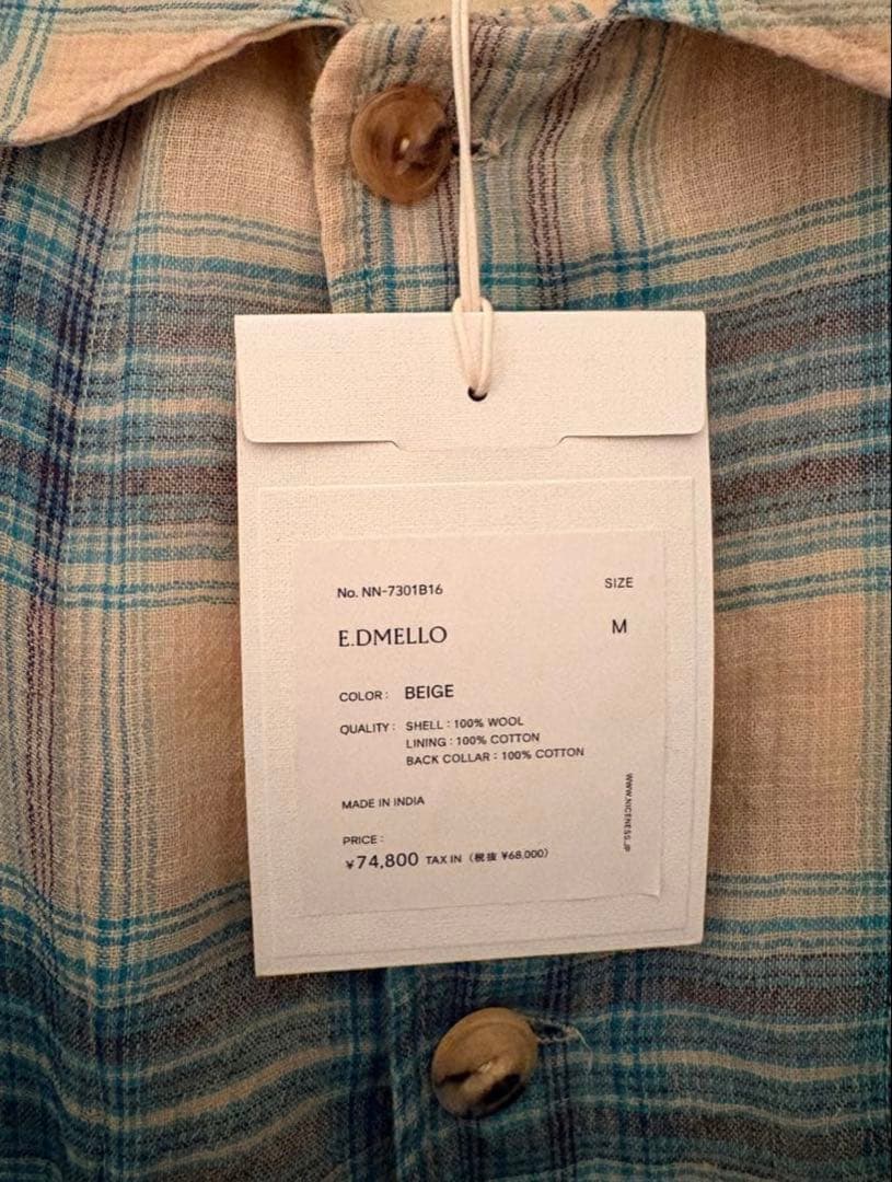 新品・未使用】NICENESS E.DMELLO サイズM - メルカリ