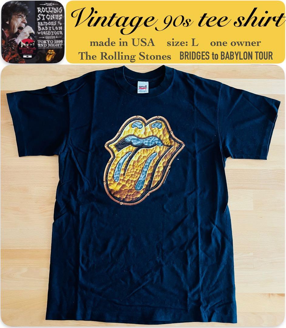 美品】ザ・ローリング・ストーンズ 90年代 ビンテージ Tシャツ Lサイズ