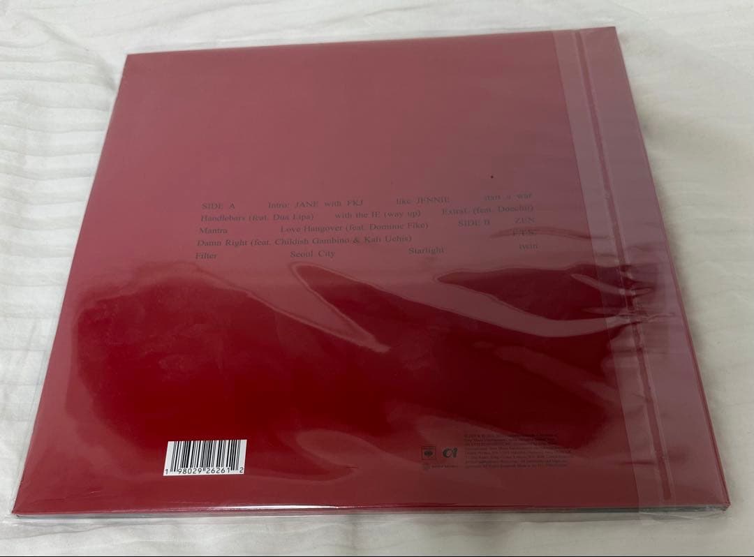 ○Jennie / Ruby 輸入盤LP (半透明レッド・ヴァイナル) 限定盤 - メルカリ