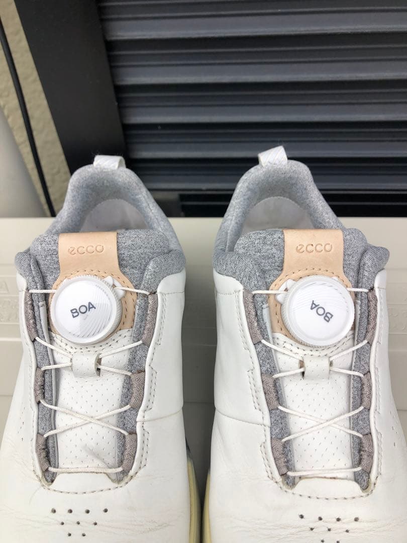 327番 美品ECCO ゴルフシューズ 37 23.5cmスパイクレスBOA - メルカリ