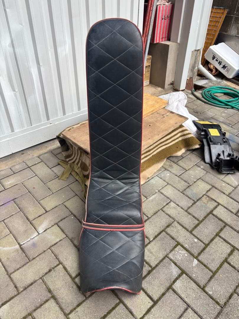 xjr400 4hm 大川 三段シート ダイヤモンドキルティング 80センチ