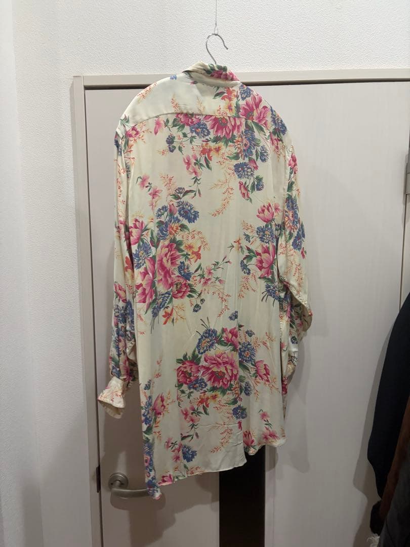 ラルフローレン usa製 シルク レーヨン シャツ 80s 花柄 - メルカリ