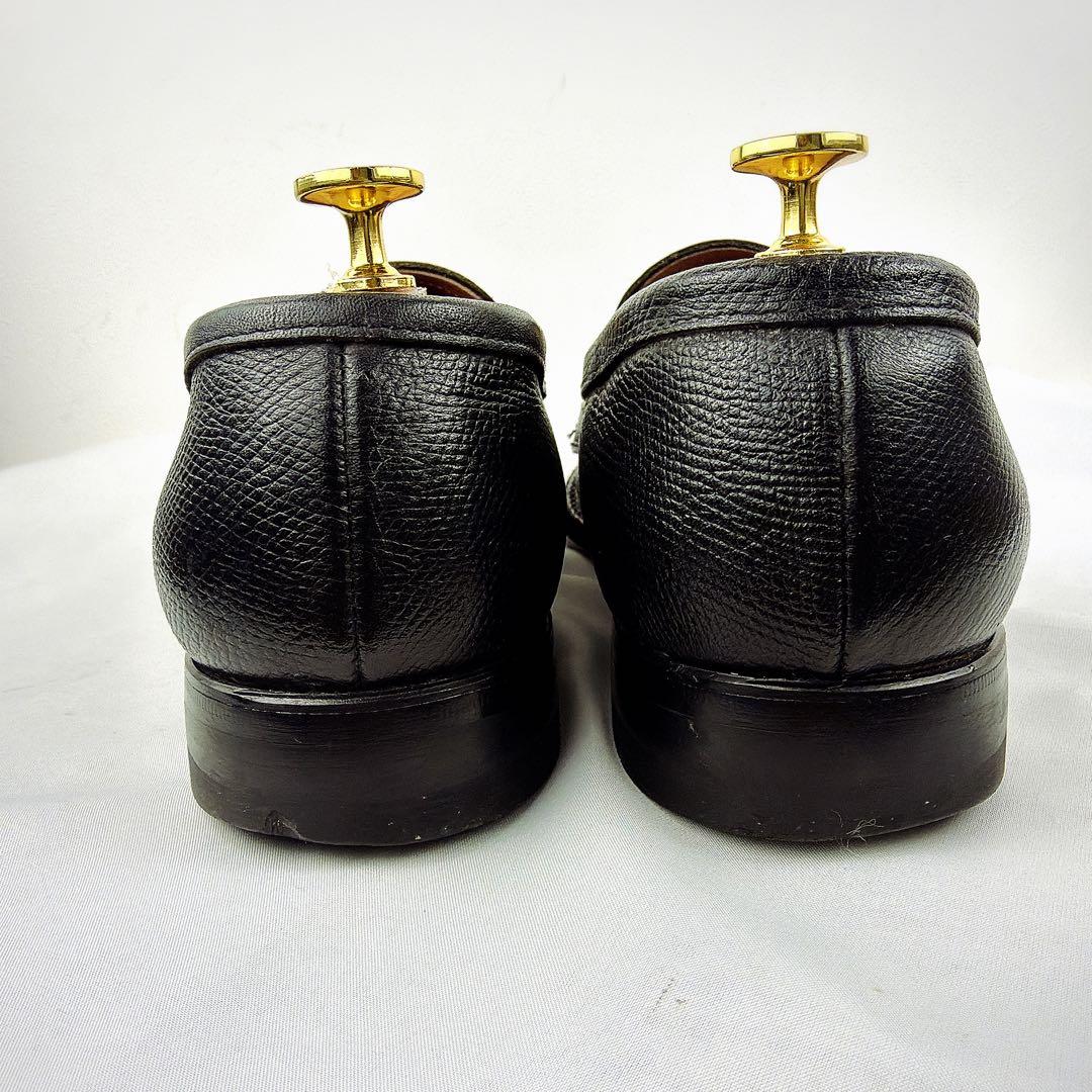 極美品】REGAL リーガル 25cm レザータッセルローファー ブラック