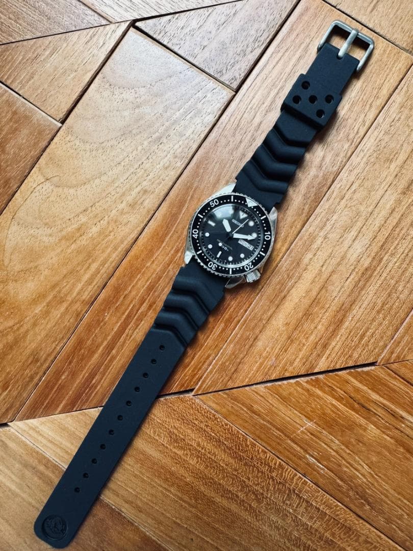 SEIKO 7C43-6010 セイコーダイバー レトロ 美品 ジュビリーブレス