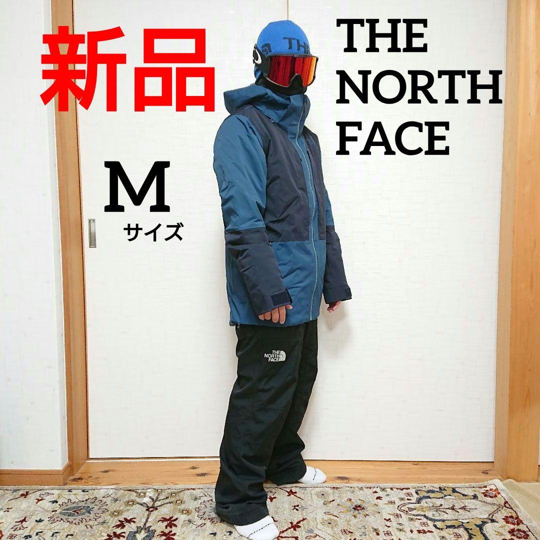 新品未使用THE NORTH FACEスキー、スノーボードジャケットウェアM青紺