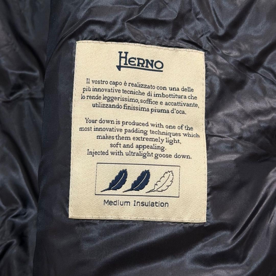 17530✨ヘルノ モノグラム ウルトラライトダウンジャケット 38